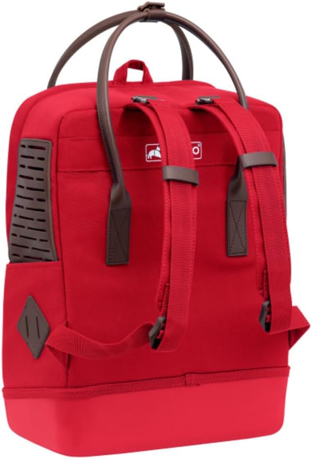 Kurgo Nomad Carrier Rucksack - Flugzeugtaugliche Hundetasche - Leichter Rucksack für Haustiere mit w