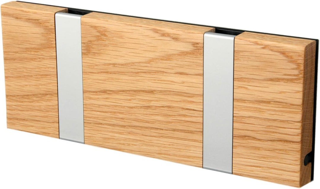 Wandgarderobe KNAX 2er-Set eiche - (10292o)