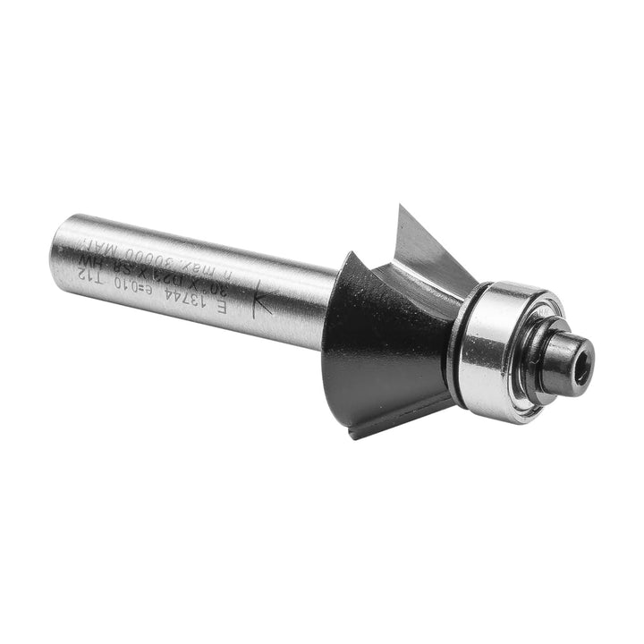 ENT 13744 Fasefräser HW, Schaft (S) 8 mm, Durchmesser (D) 23 mm, NL 9,5 mm, E 30°, SL 32 mm, mit Kug