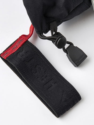 Hestra Army Heli 3-Finger-Skihandschuh für Herren, Leder 6 Schwarz, 6 Schwarz