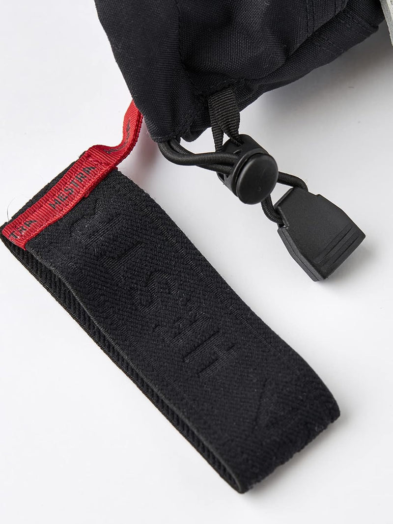 Hestra Army Heli 3-Finger-Skihandschuh für Herren, Leder 6 Schwarz, 6 Schwarz