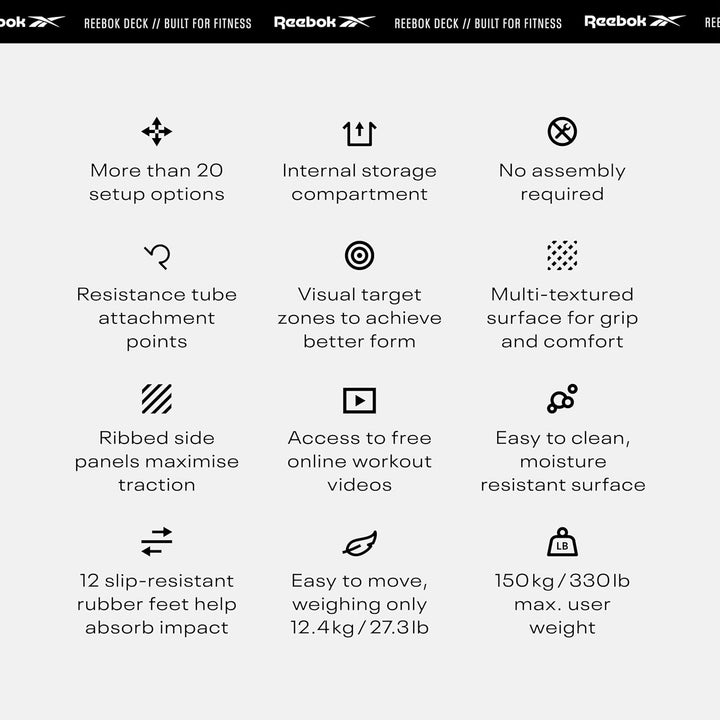 Reebok Deck White Reebok Deck (2021), White Reebok Deck (2021)