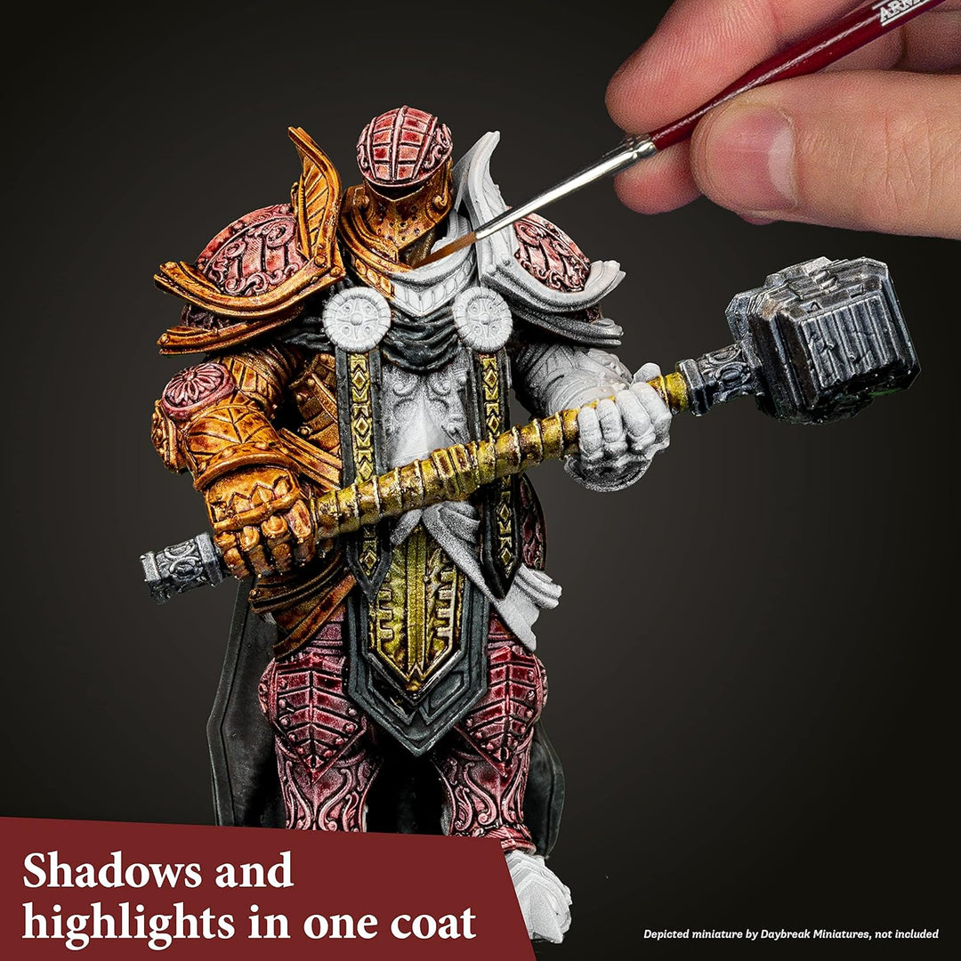 The Army Painter Speedpaint Metallics Set 2.0 Combo, 10 Acrylfarben Metallic 18ml Modellbau Farben P