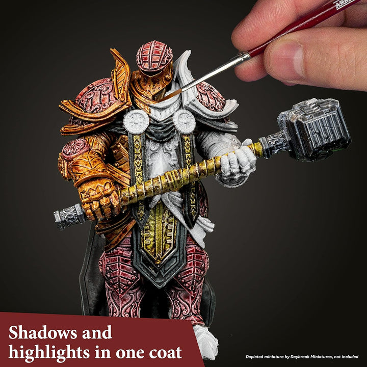 The Army Painter Speedpaint Metallics Set 2.0 Combo, 10 Acrylfarben Metallic 18ml Modellbau Farben P