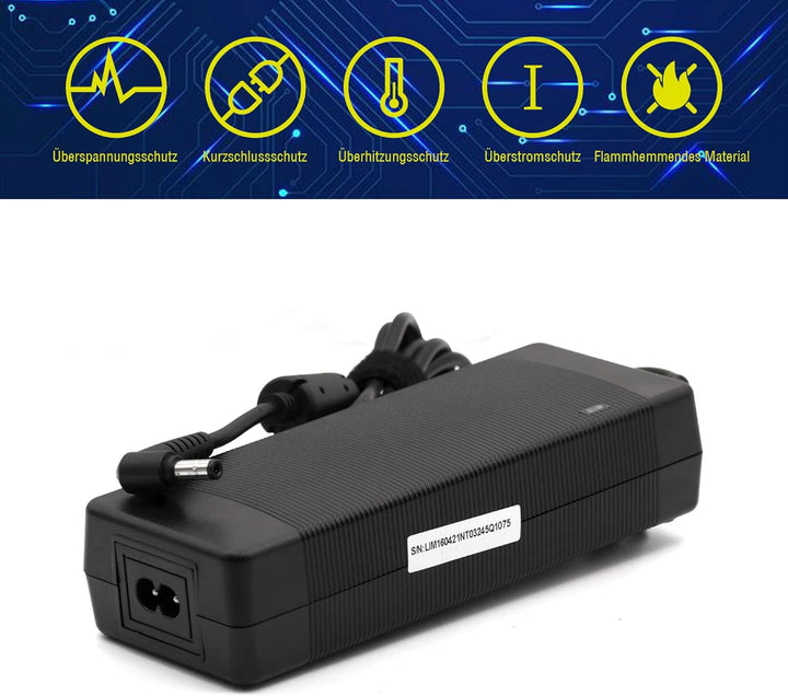 LEICKE Netzteil 24V 5A | Ladegerät 120W Power Supply für LED-Leuchte, Switch, Kamera-Überwachungskam