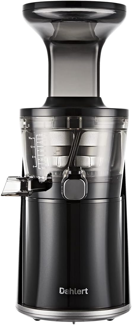 DAHLERT X HUROM | Slow Juicer | Entsafter Gemüse und Obst | DT-SJ-21 | Leiser Motor | Hohe Saftausbe