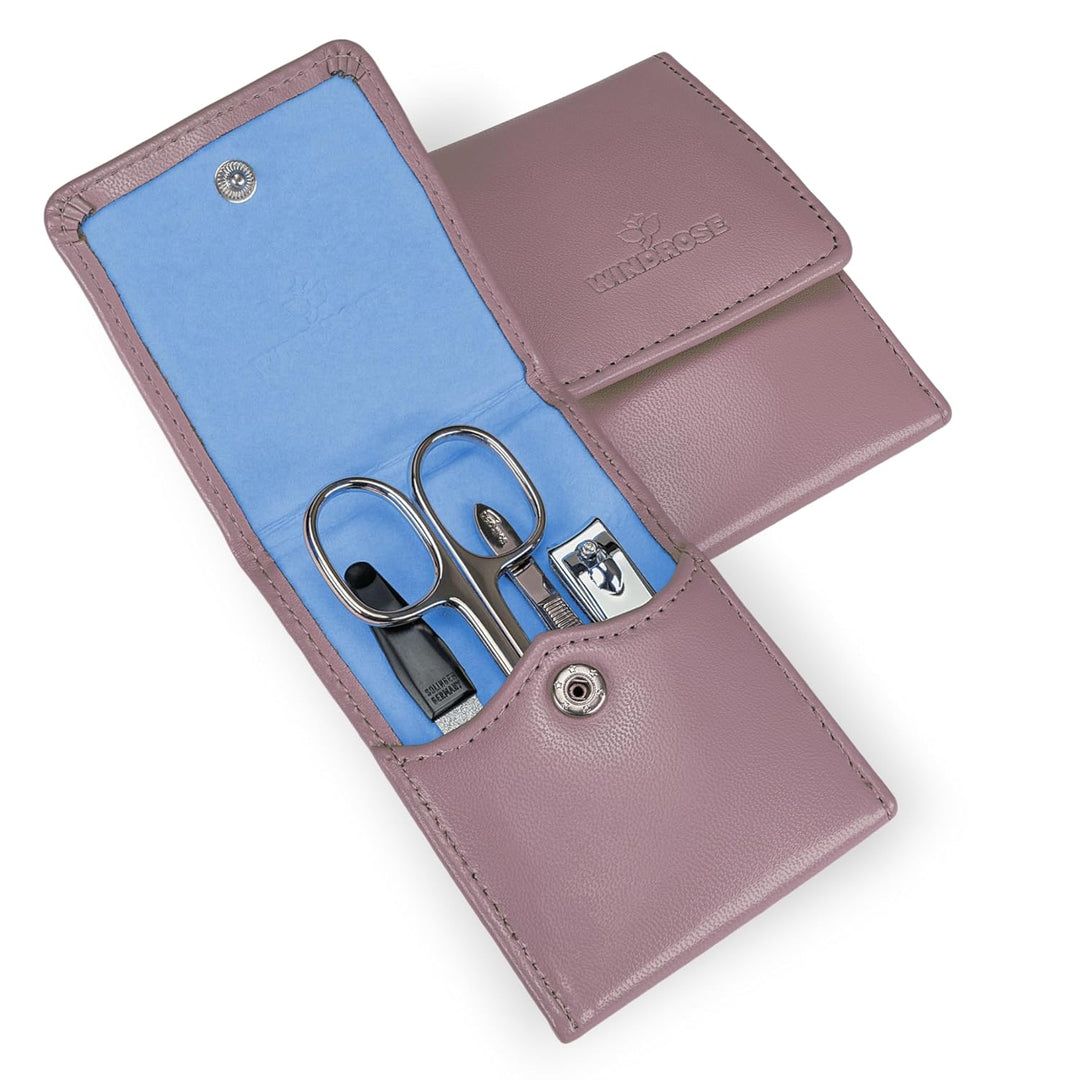 Windrose Merino Taschenmanicure grau, Grau