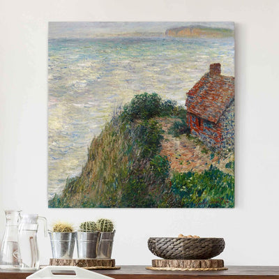 Bilderwelten Top Claude Monet Leinwandbilder Fischerhaus in Petit Ailly 100 x 100cm 100cm x 100cm Cl