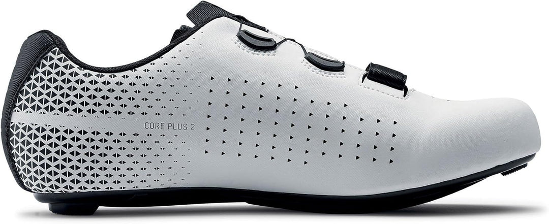 Northwave Strassenschuhe Core Plus 2 37 EU Weiss, 37 EU Wei&amp;