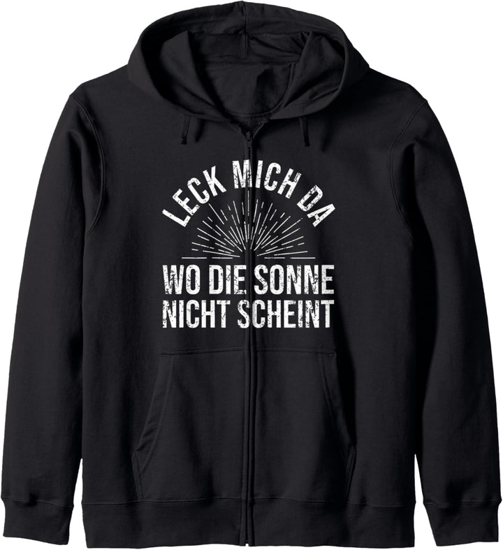 Sarkusmus Spruch Geschenk - Lustiges Ironie Kapuzenjacke