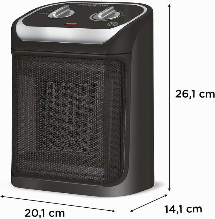 Rowenta SO9261 Mini Excel Heizlüfter | 1000 Watt | Elektro-Heizung | energiesparend | Innenraum | in