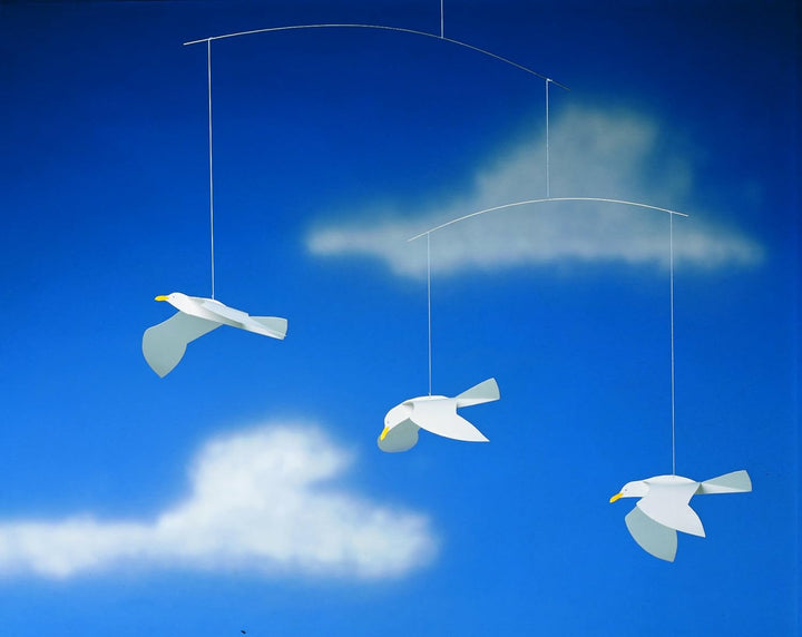 Flensted Mobiles Schwebende Möwen