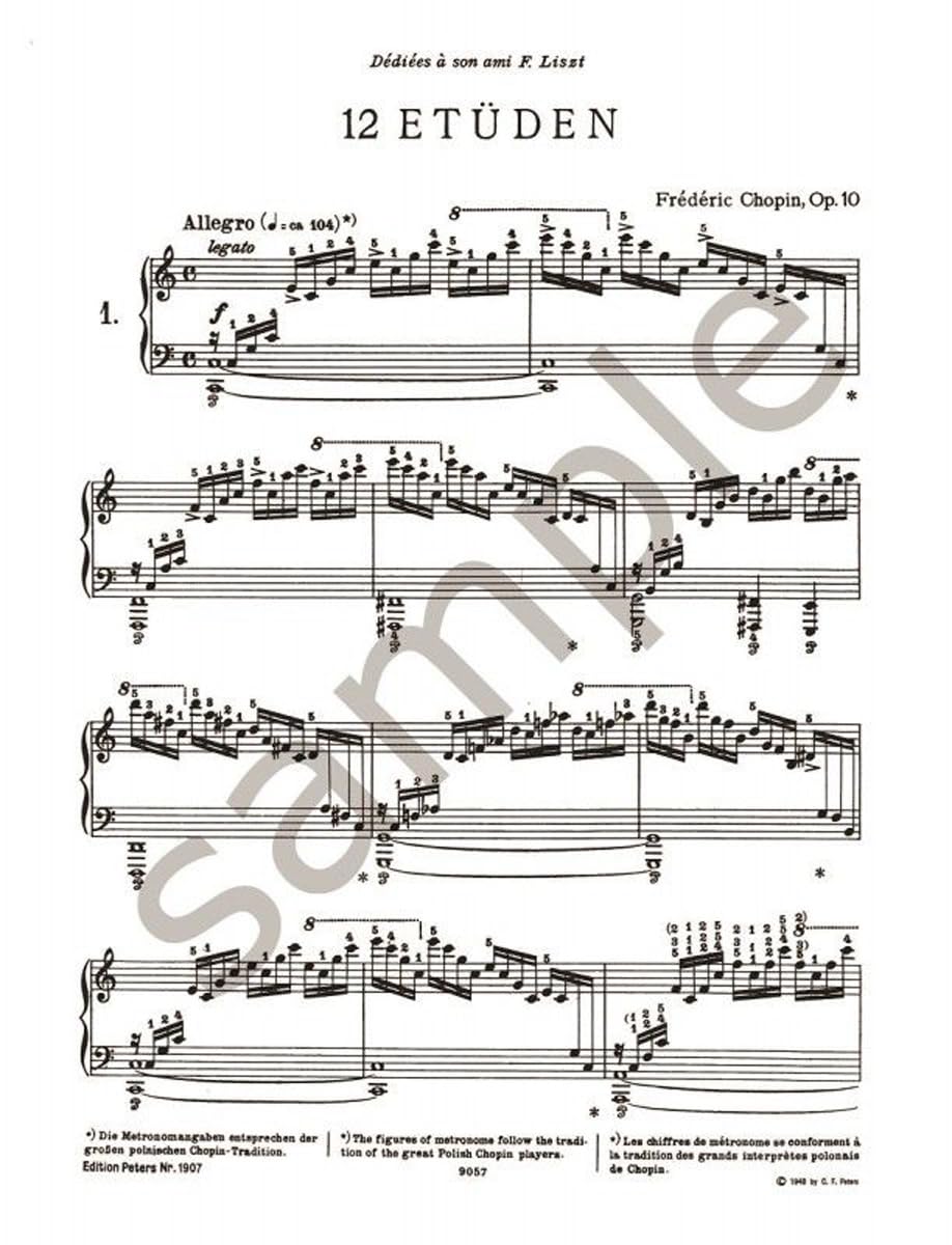 Etudes Piano - Buch