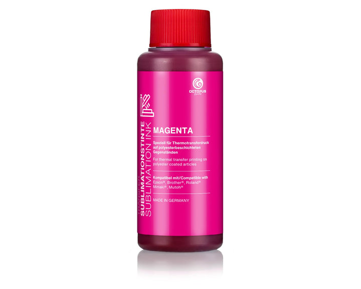 Octopus 500 ml Sublimationstinte magenta für Textildruck, Transferdruck, kompatibel für Epson, Broth