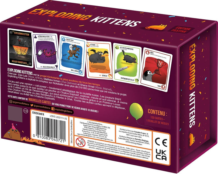Jeu+-+Exploding+Kittens+%3A+Edition+Festive Festive Edition, Festive Edition