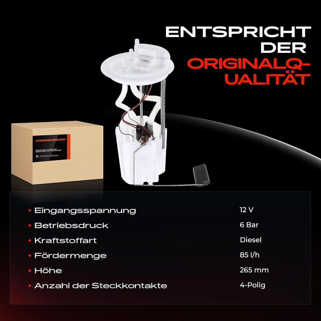Kraftstoffpumpe Dieselpumpe für Doblo Cargo 263_ Doblo Grossraumlimousine 263_ 2010-2021 51827144