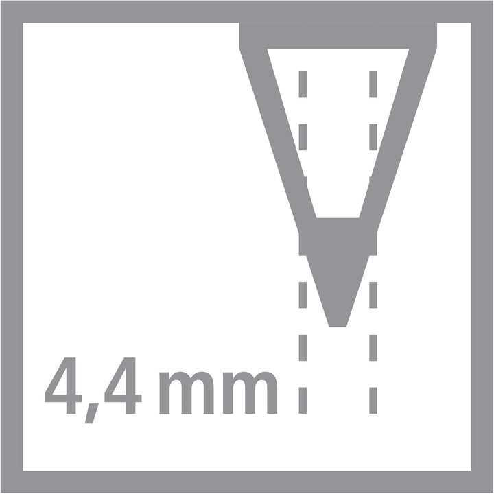 Pastellkreidestift - STABILO CarbOthello - ARTY+ - 60er Metalletui - mit 60 verschiedenen Farben 60e
