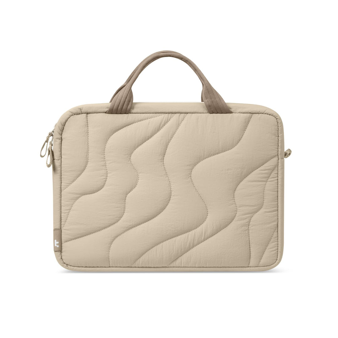tomtoc Laptoptasche 16 Zoll, Puffy Laptop Tasche für Damen, Leichte Laptoptasche für 16 Zoll MacBook