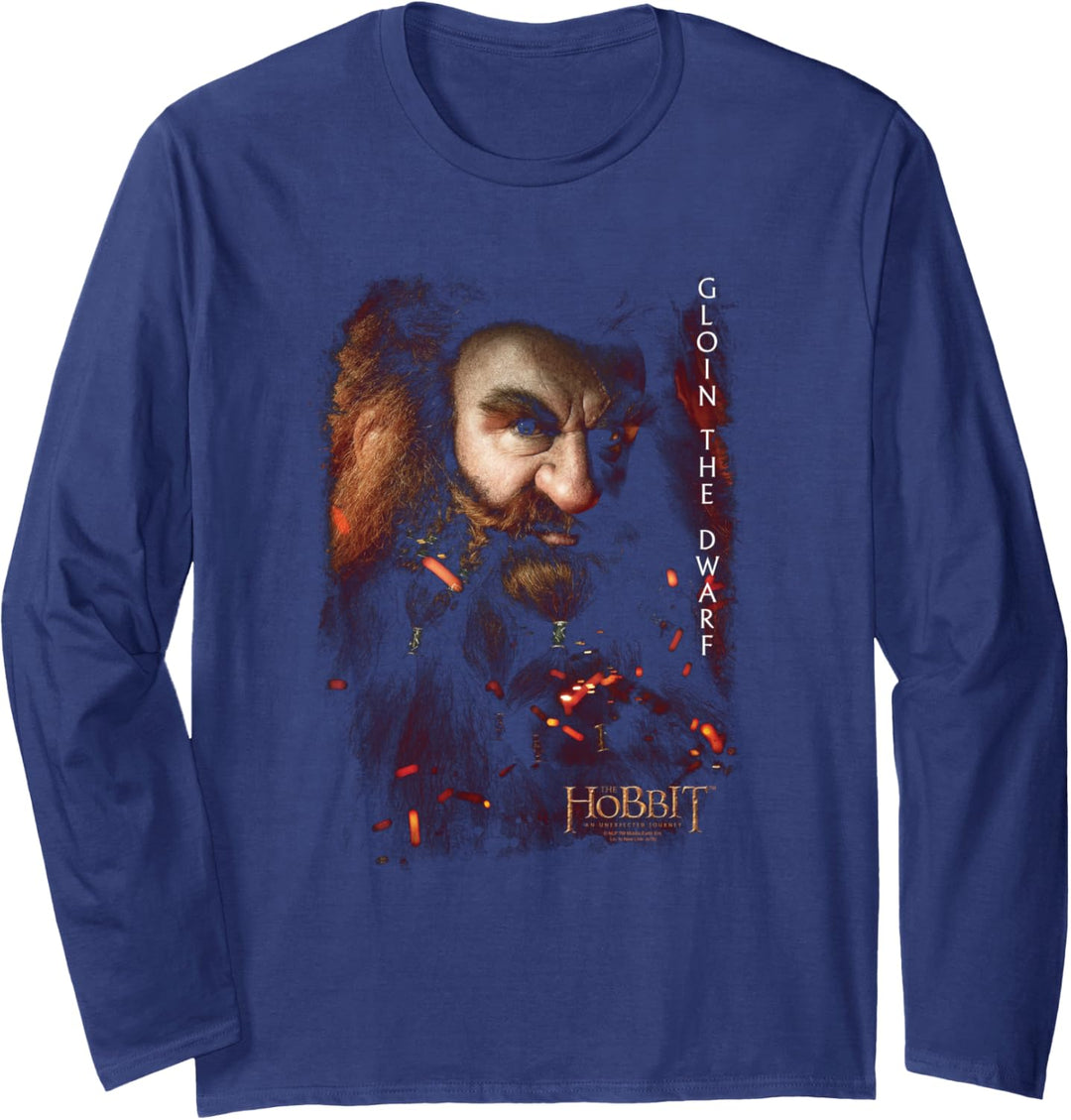 The Hobbit Gloin Poster Langarmshirt