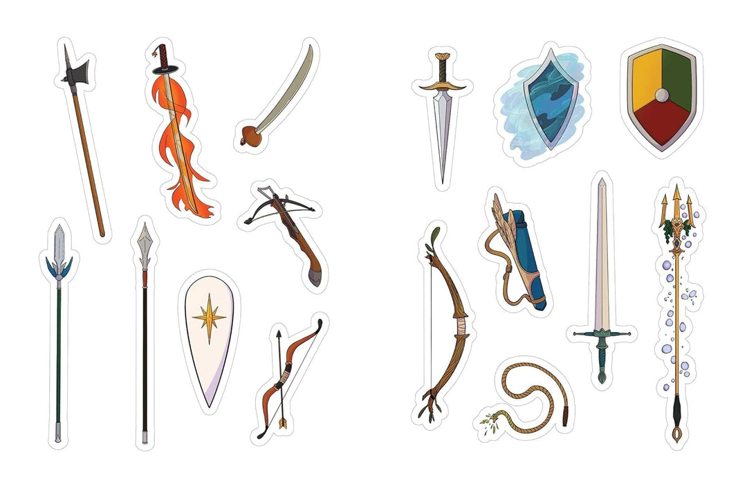 The Düngeonmeister RPG Sticker Book: 500+ Stickers to Level Up Your Campaign (Düngeonmeister Series)