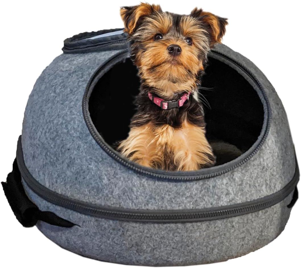 Doc & Phoebe's Sleep & Go 3-in-1-Tragetasche für Haustiere, Mehrfarbig
