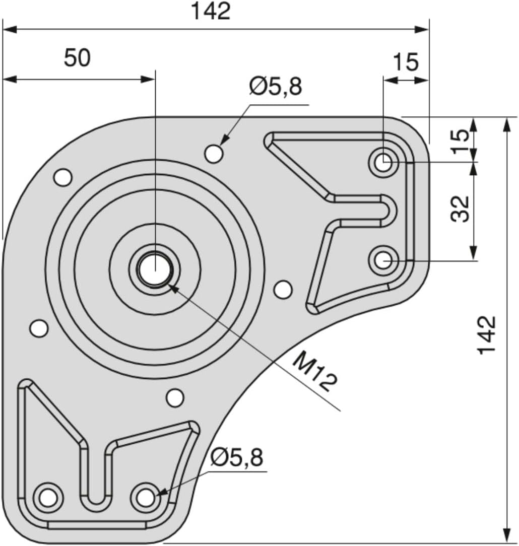 Emuca - Regulierbare Tischbeine Ø60x710mm, 4er Set aus Stahl, regulierbare Höhe 710-730mm, weiss Ø60