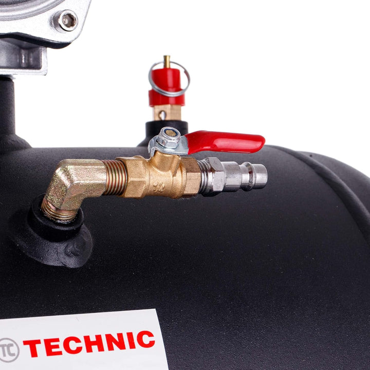TC TECHNIC Inflator, Reifen, professioneller Reifenfüller, Schnelles Entlüften, Booster 20l, Reifens