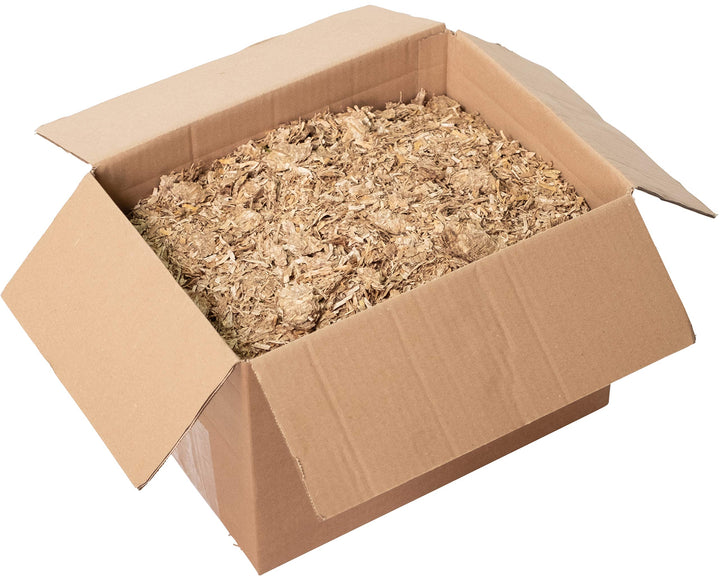Jumbogras® Einstreu-Snips: gepresstes Kleintier Miscanthus-Stroh/Elefantengras-Streu für Käfig (8 kg