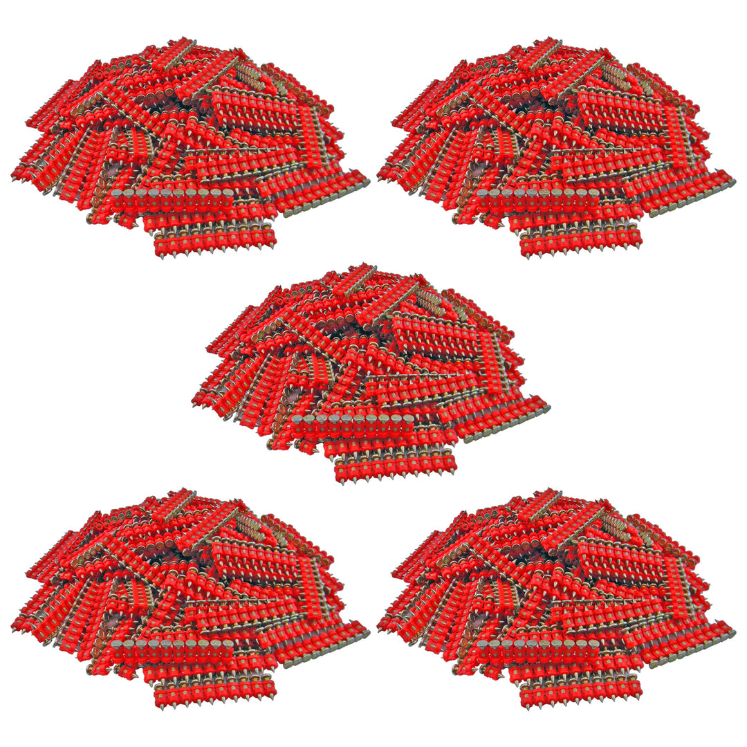 Betonnägel 15mm / ø2,6mm, Betonnägel 5000 St., magaziniert Stahlnägel, Betonnägel, Super Stark, HB42