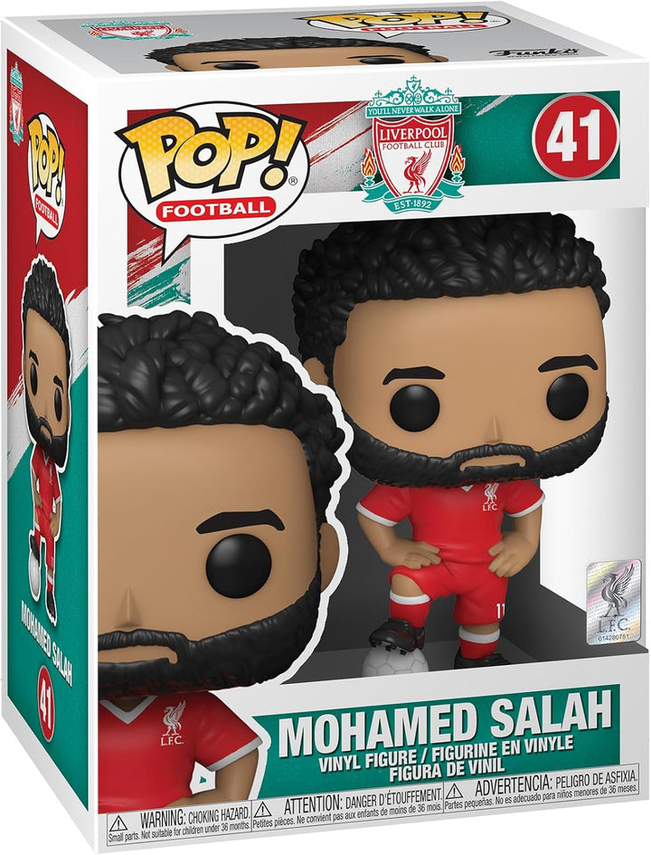 Funko POP! Football: Liverpool - Mohamed Salah - Liverpool FC - Vinyl-Sammelfigur - Geschenkidee - O