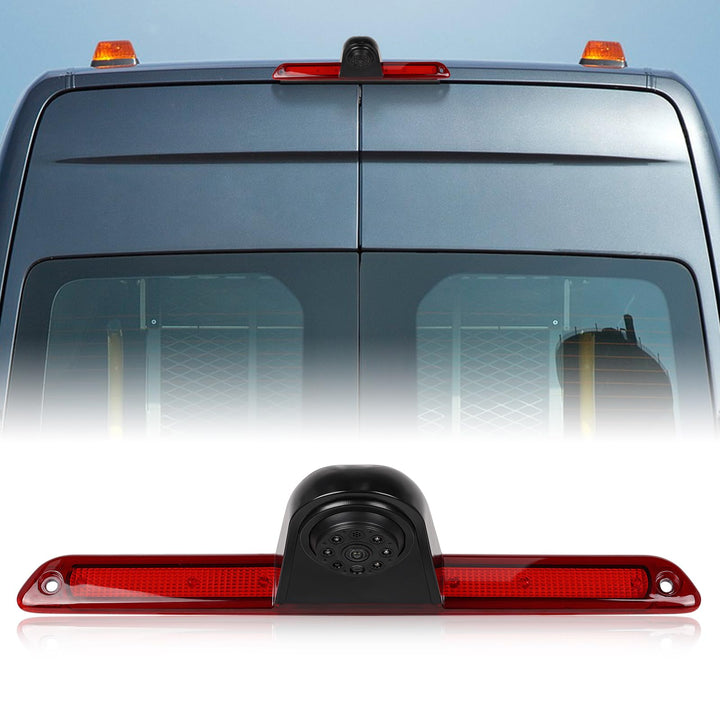 SIXWIN 720P Rückfahrkamera mit Bremsleuchte, Auto Rückfahrkamera für Mercedes Sprinter 2006-2019,140