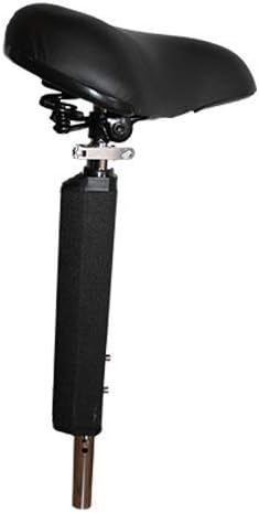 BEEPER Unisex-Adult Sattel Komfort zu E-Scooter Cross FX1000-SEAT, Black, 270 x (650-800) x 245 mm