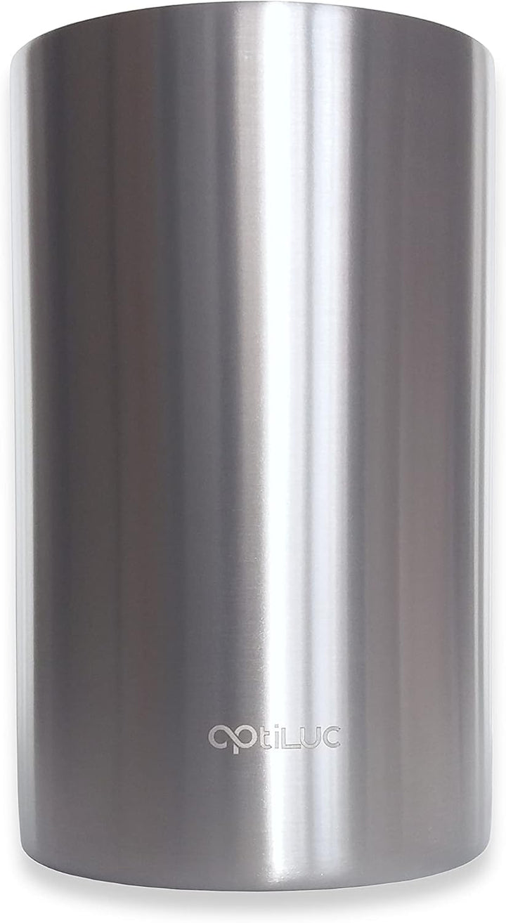 Weinkühler aus Edelstahl, Flaschenkühler Doppelwandig für Wein, Sekt, Champagner, Bier, Glas Flasche