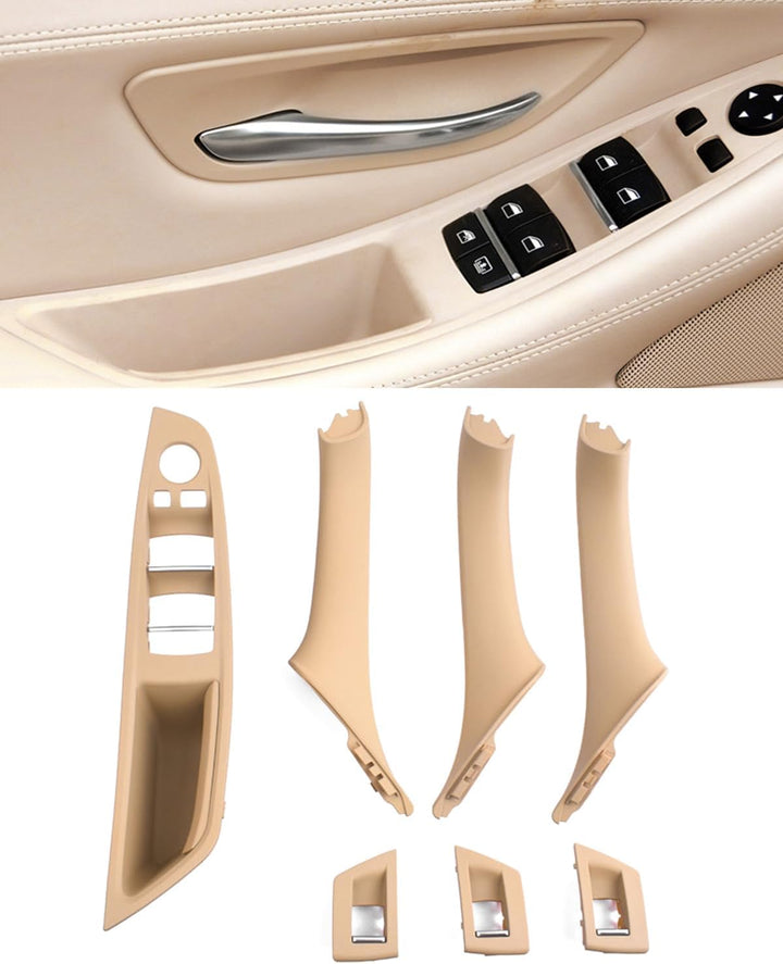 TZYSZDB Autotürgriff 7er Set f10 Türgriff für BMW 5er Türseitengriff BMW 520 523 525 528 530 535 Fen
