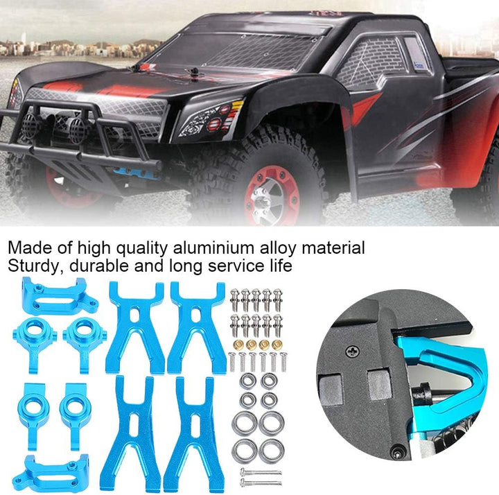VGEBY Schwenkarm vorne / hinten, Ersatz-Set aus Metall für Auto RC 1/18 Zubehör für Aufhängung WLtoy