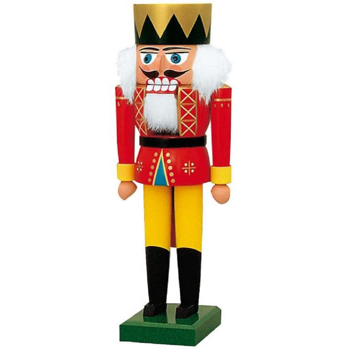 KWO Olbernhau Nussknacker König, Mehrfarbig, 35 cm