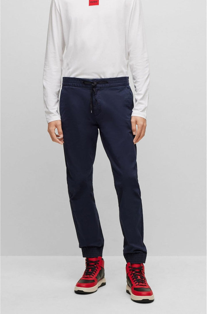 HUGO Herren Trousers_Flat 36W / 34L Dark Blue405, 36W / 34L Dark Blue405