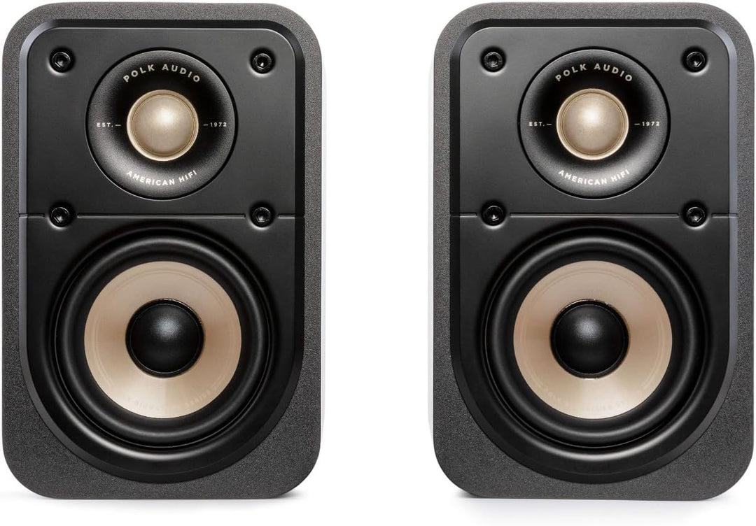 Polk Audio Signature Elite ES10 hochauflösende Surroundlautsprecher fürs Heimkino, Stereo Lautsprech