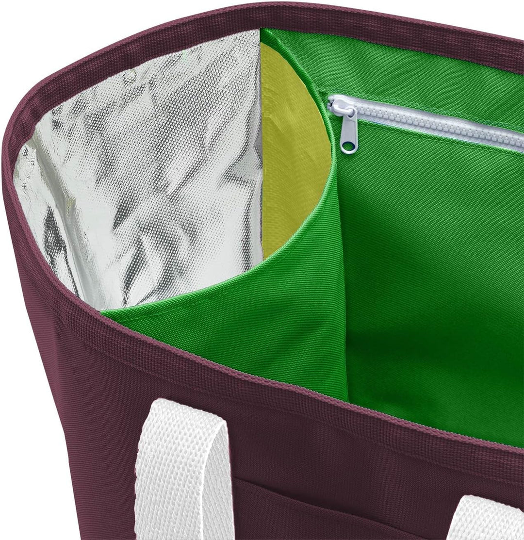 Reisenthel re-Shopper 1 Einkaufstasche Navy 25 L 25 Liter Aubergine, 25 Liter Aubergine