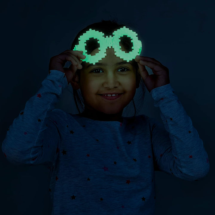 Plus-Plus 500 Kreativ Bausteine Nachtleuchtend, Glow Learn to Build Glow, Learn to Build Glow