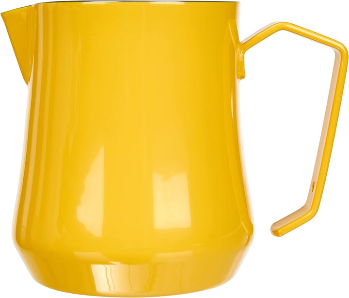 Motta 8007986042507 4250 Milchkännchen Tulip aus gelb beschichtetem Edelstahl 500 ml, Legierter Stah