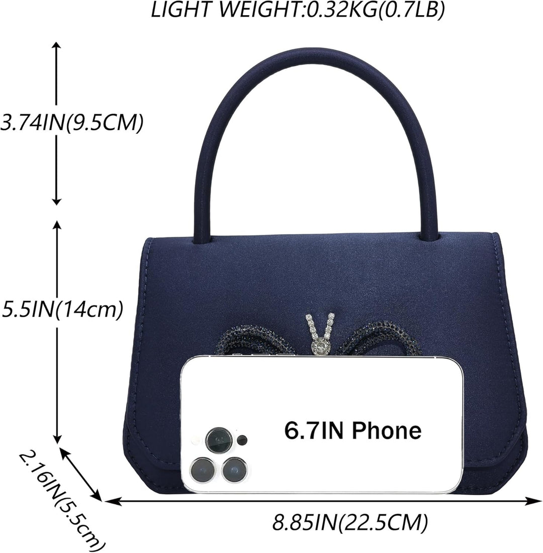 Milisente Clutch Damen Kunstlackleder Abendtache Für Hochzeit Klein Clutches Handtasche Mit Schulter