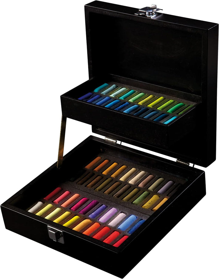 SENNELIER Extraweiches Pastell-Halbstäbchen-Set, 60 Stück (1 Stück), mehrfarbig 60 stück (1er Pack),