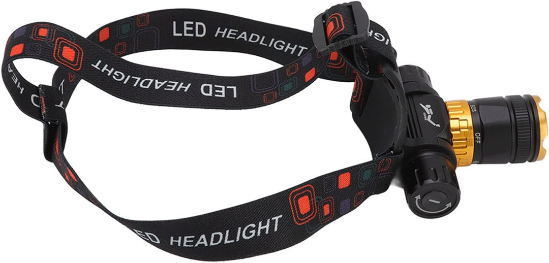 Cryfokt Tauchen Stirnlampe, 5000LM Super Bright Swimming Headlight 100M Diving Waterproof Diver Subm