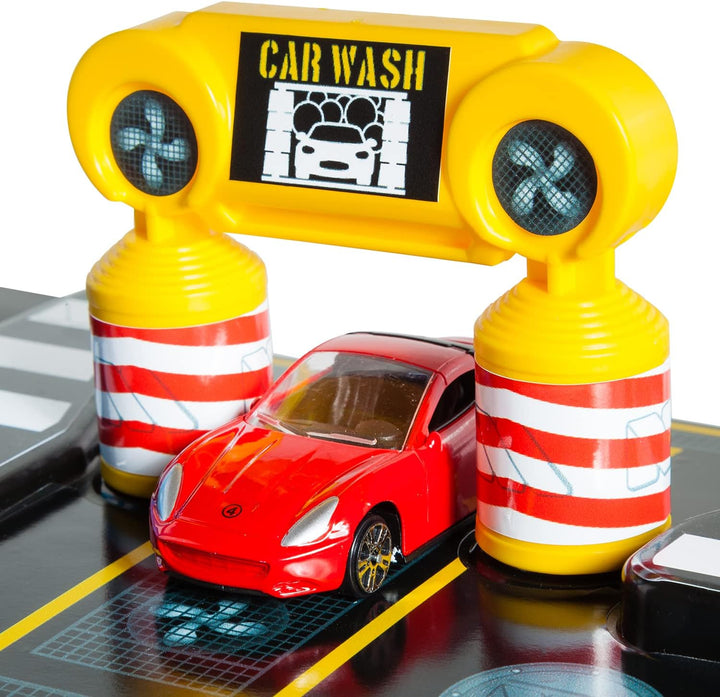 MOLTO | 3 -stöckige Parkhaus mit Garage, Rampen, Leinen, Aufzug und Dienstleistungsstation | Enthält