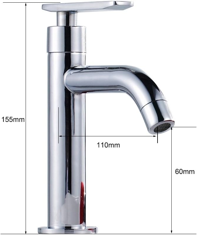 K31-779N Einhebel Kaltwasserarmatur Kaltwasserventil Wasserhahn Waschtischarmatur Standventil für Wa