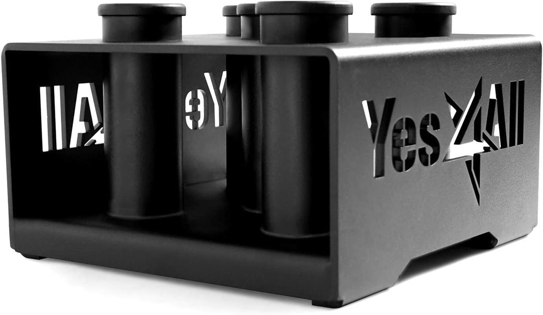 Yes4All Vertikale Langhantelständer für 50mm Langhantel - Home Gym Bar Holder Stand for Up To 9 Stag