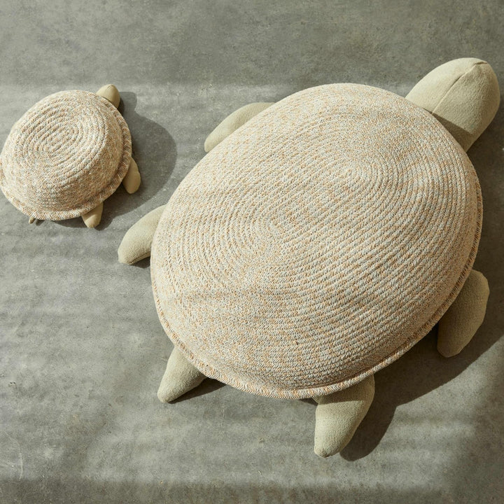 Lorena Canals Kinderkorb Schildkröte Olive Elfenbein Natur .22x25x10 cm, 22x25x10 cm
