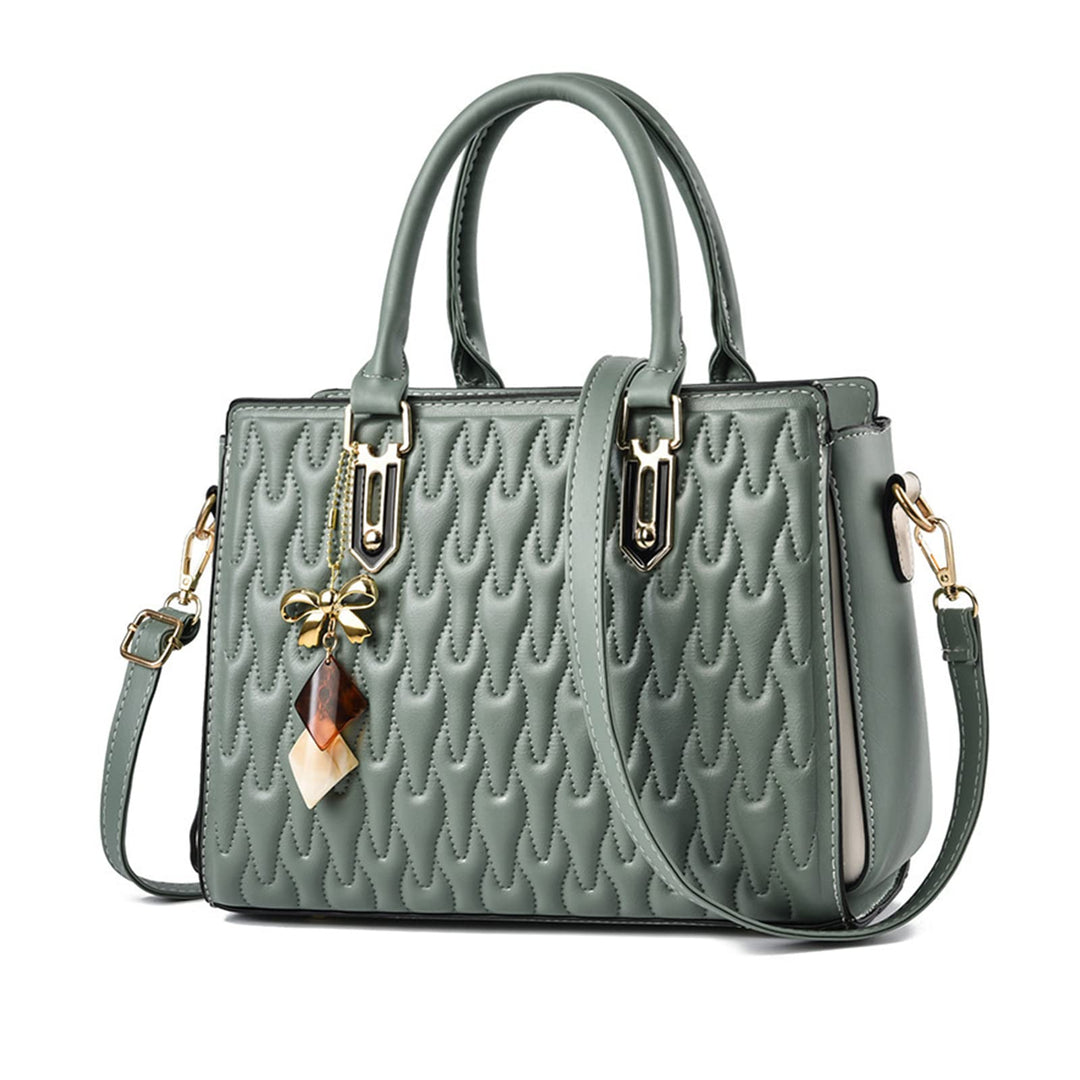 NICOLE &amp; DORIS Handtasche für Frauen Elegante Henkeltasche Damen Mode Schultertaschen PU Leder Umhän