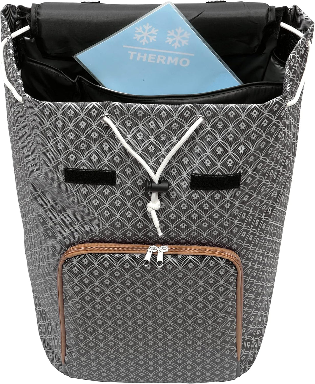 ANDERSEN Einkaufstrolley - Royal Shopper Famke anthrazit 47 L modisch,Thermo, Aluminium, klappbar, l